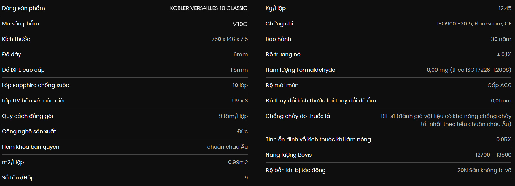THONG SO KY THUAT v10c